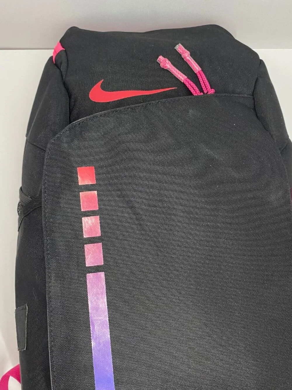 Nike Basketball Backpack Air Cushion Backpack（Pink back）